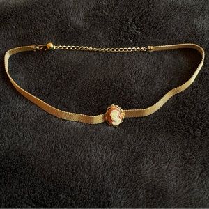 Vintage Victorian Chain Link Choker Necklace